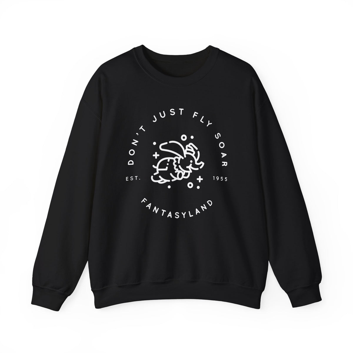 Don't Just Fly, Soar Gildan Unisex Heavy Blend™ Crewneck Sweatshirt