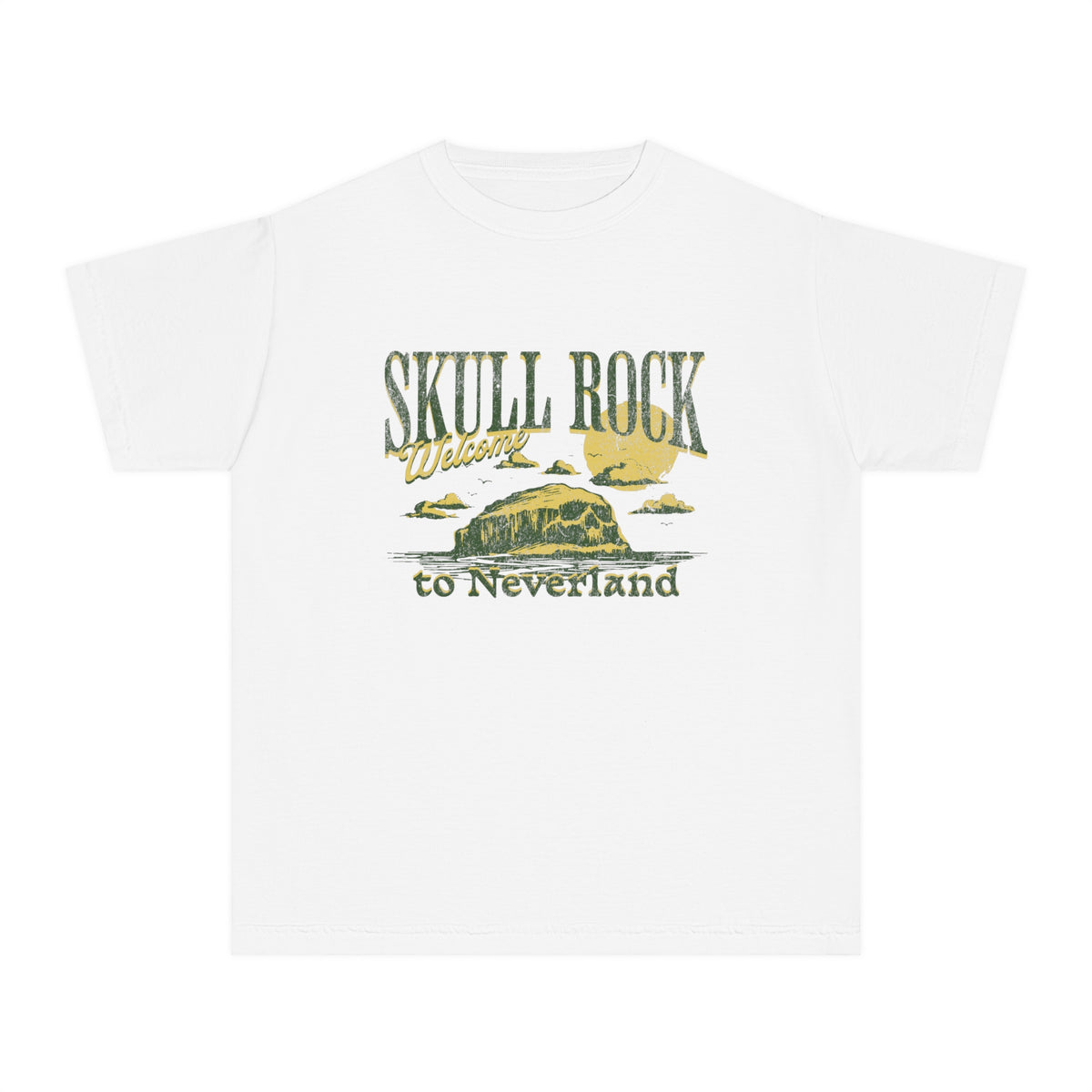 Skull Rock Comfort Colors Youth Midweight Tee