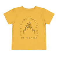 Most Magical Time Of The Year Bella Canvas Toddler Short Sleeve Tee