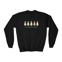 Trick or Treat Down Main Street Youth Crewneck Sweatshirt