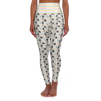 I Scream You Scream High Waisted Yoga Leggings (AOP)
