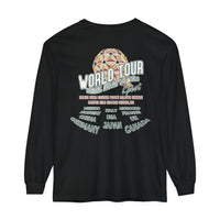 World Tour Comfort Colors Unisex Garment-dyed Long Sleeve T-Shirt