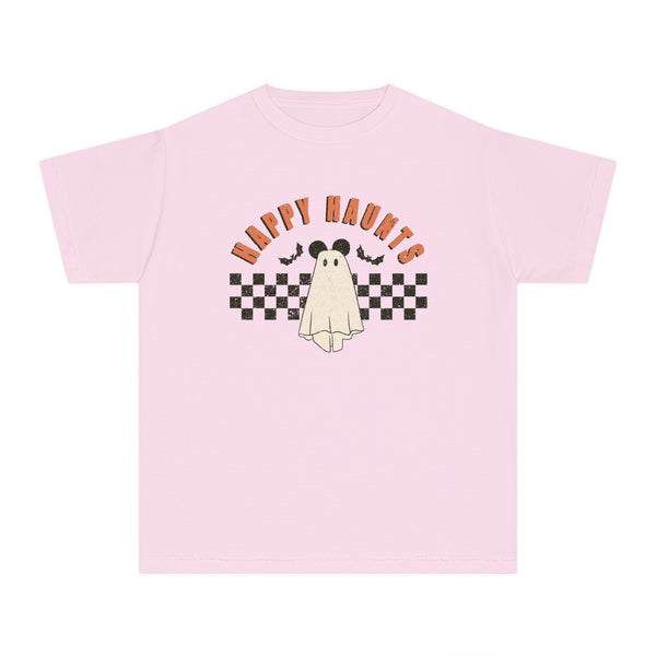 Happy Haunts Comfort Colors Youth Midweight Tee