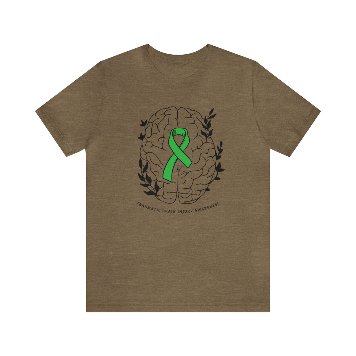 Traumatic Brain Injury Awareness Bella Canvas Unisex Jersey Short Sleeve Tee