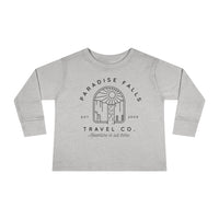 Paradise Falls Vacation Co. Rabbit Skins Toddler Long Sleeve Tee