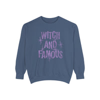 Witch and Famous Comfort Colors Unisex Garment-Dyed Sweatshirt