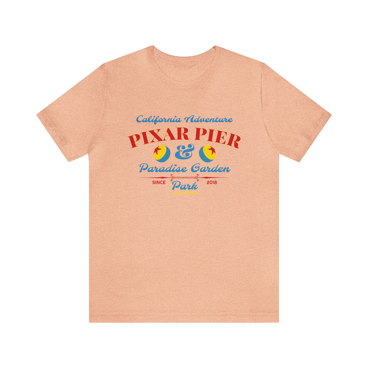 Pixar Pier Canvas Unisex Jersey Short Sleeve Tee