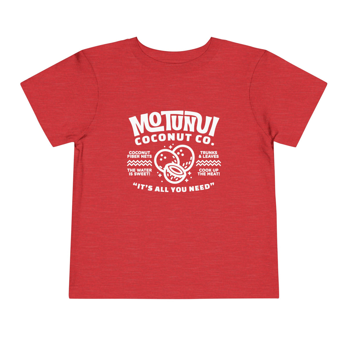 Motunui Coconut Co Bella Canvas Toddler Short Sleeve Tee