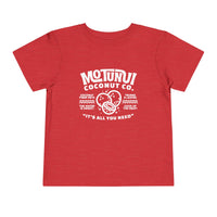 Motunui Coconut Co Bella Canvas Toddler Short Sleeve Tee