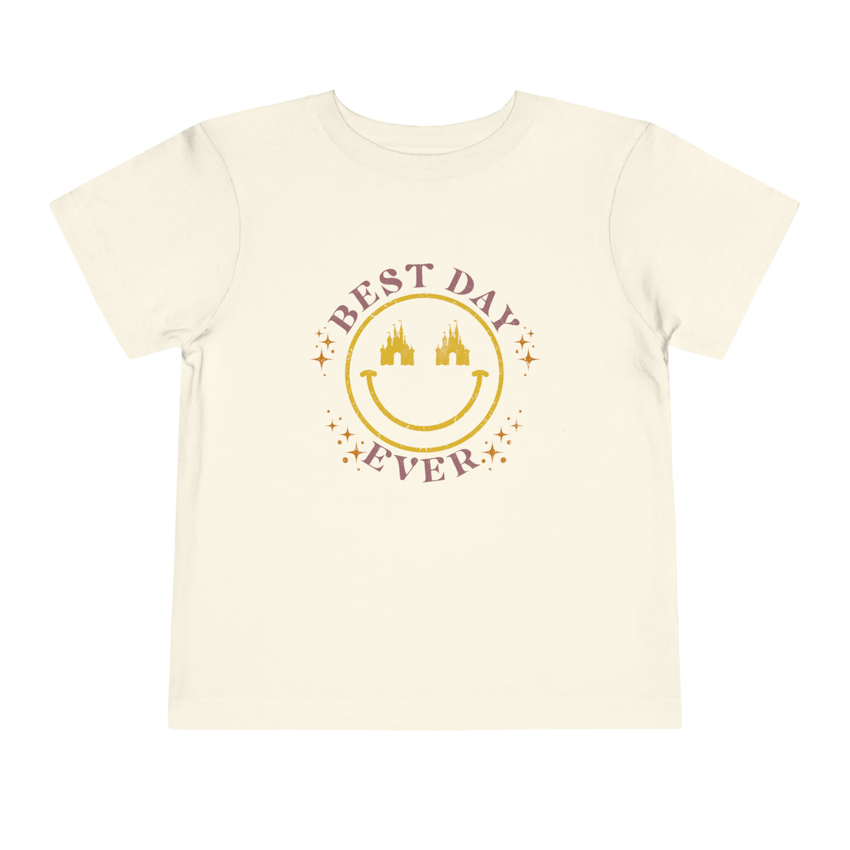 Best Day Ever Bella Canvas Toddler Short Sleeve Tee