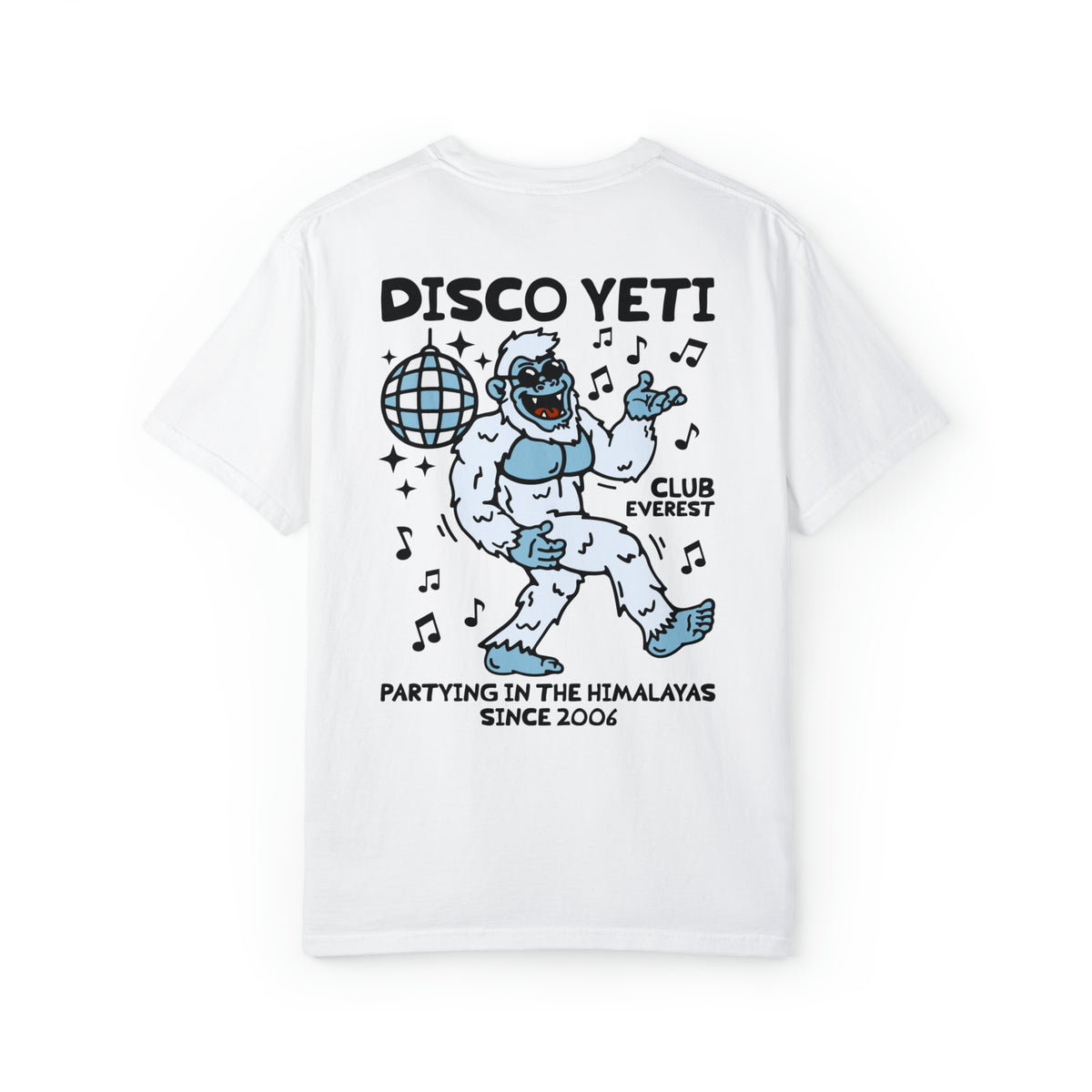 Disco Yeti Comfort Colors Unisex Garment-Dyed T-shirt