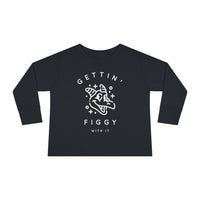 Gettin' Figgy With It Rabbit Skins Toddler Long Sleeve Tee