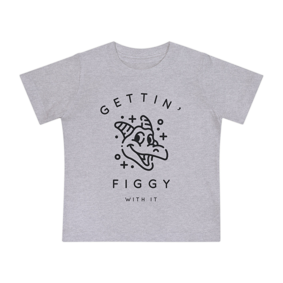 Gettin' Figgy With It Bella Canvas Baby Short Sleeve T-Shirt