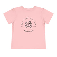 Don't Just Fly Soar Bella Canvas Toddler Short Sleeve Tee