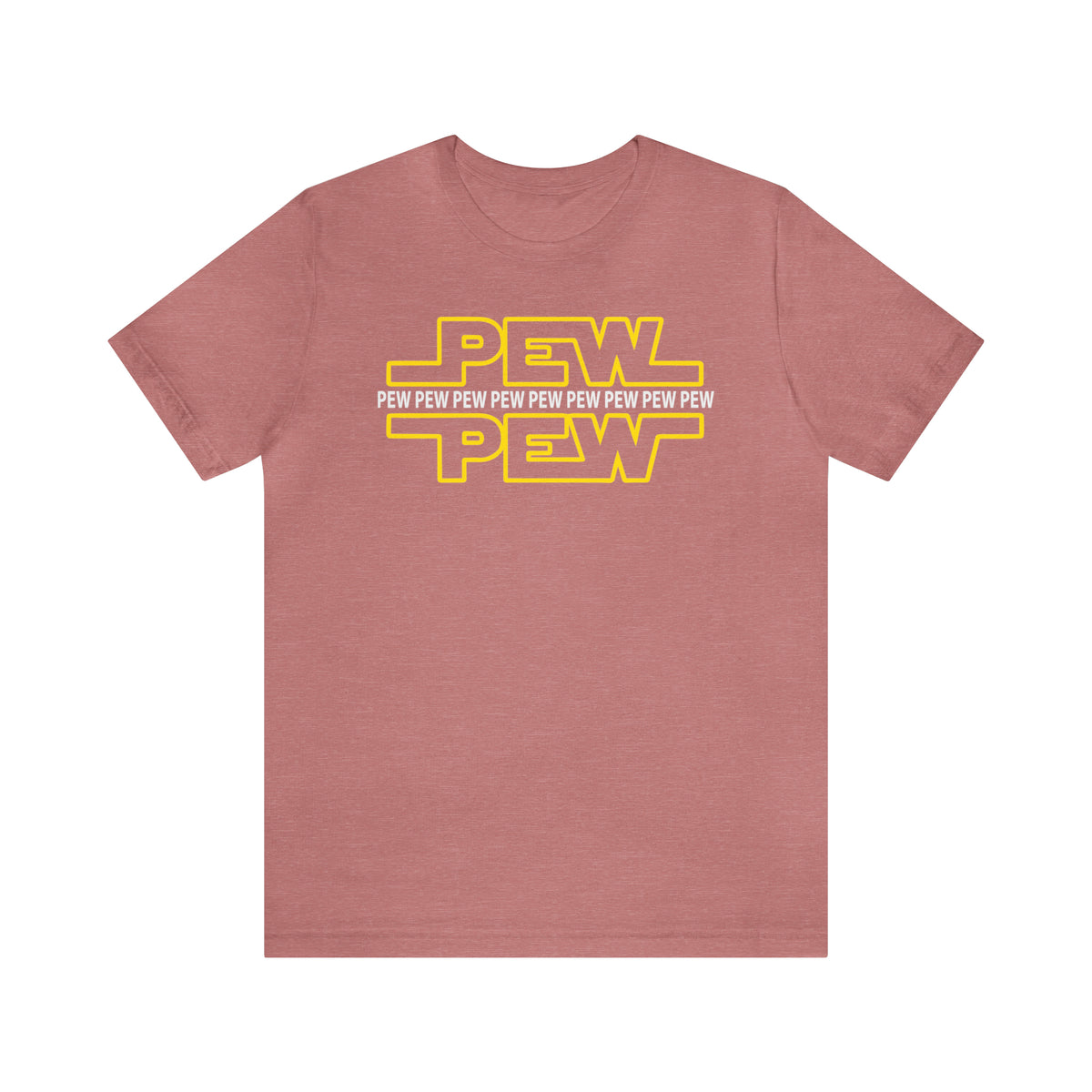 PEW PEW PEW Bella Canvas Unisex Jersey Short Sleeve Tee