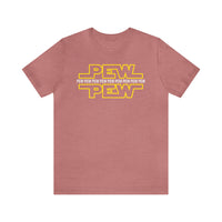 PEW PEW PEW Bella Canvas Unisex Jersey Short Sleeve Tee