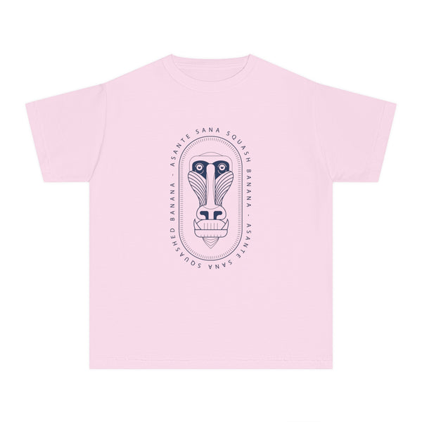 Asante Sana Squashed Banana Comfort Colors Youth Midweight Tee