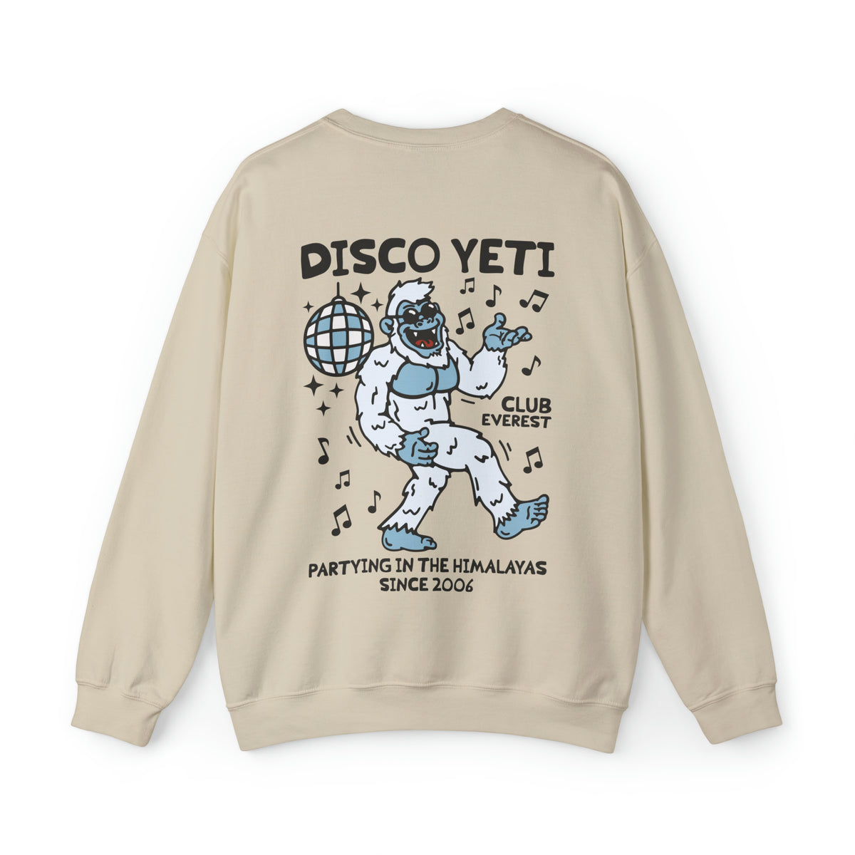 Disco Yeti Gildan Unisex Heavy Blend™ Crewneck Sweatshirt