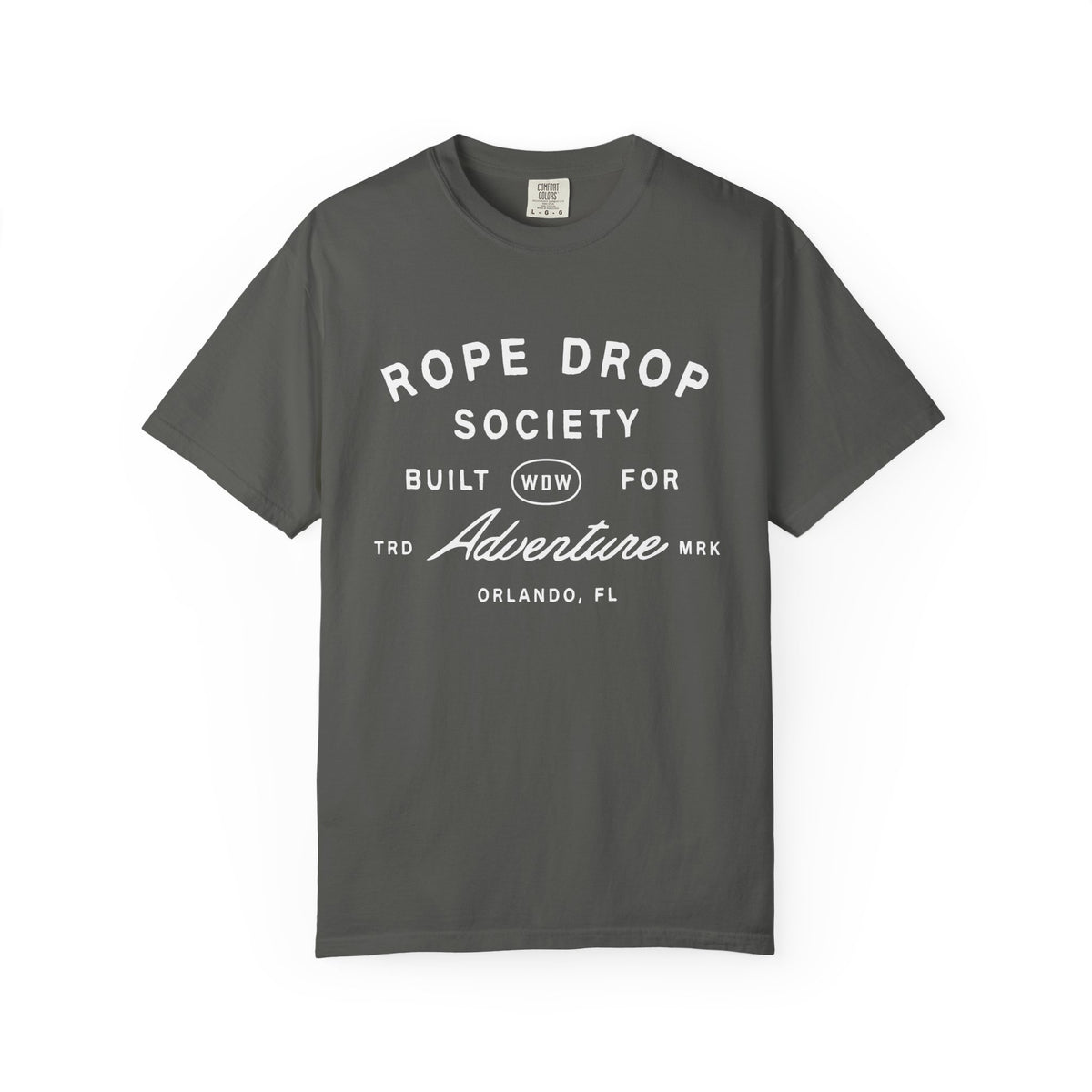 Rope Drop Society Comfort Colors Unisex Garment-Dyed T-shirt