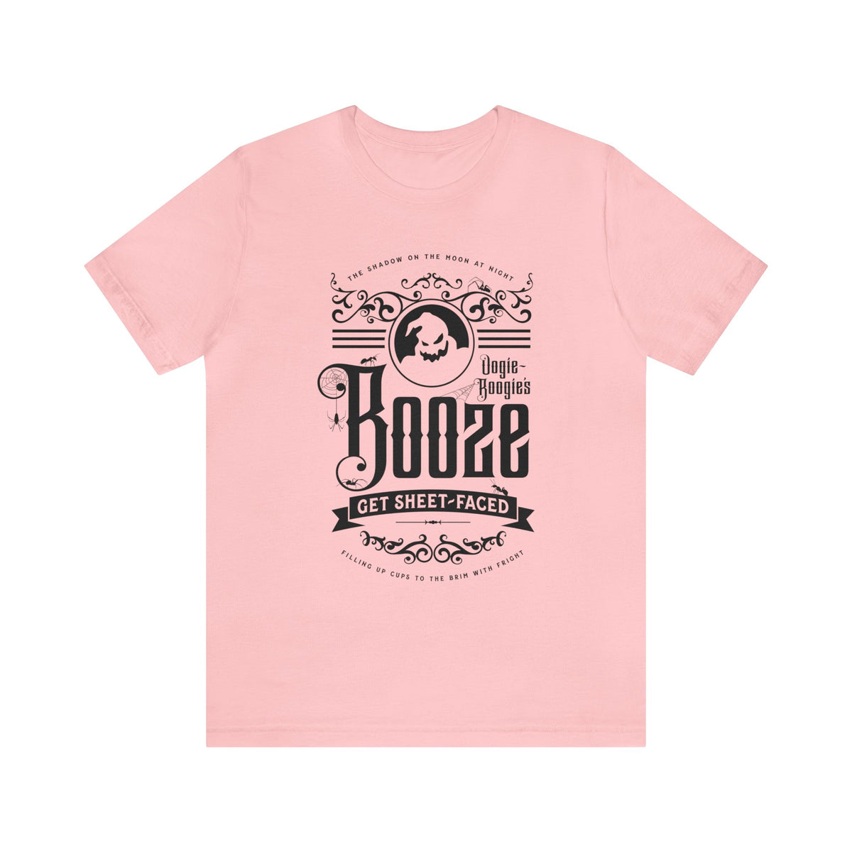 Oogie Boogie’s Booze Bella Canvas Unisex Jersey Short Sleeve Tee