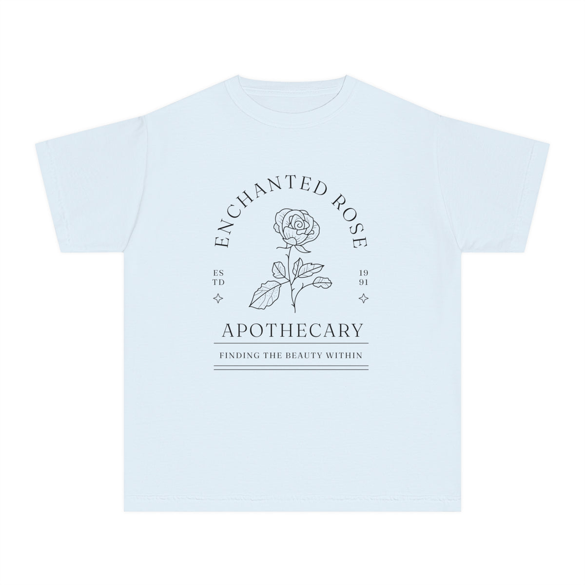 Enchanted Rose Apothecary Comfort Colors Youth Midweight Tee