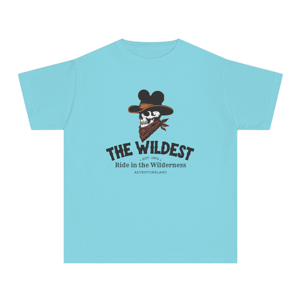 The Wildest Ride in the Wilderness Comfort Colors Youth Midweight Tee