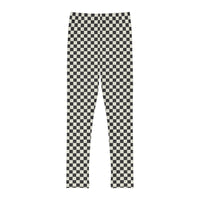 Checked Youth Full-Length Leggings
