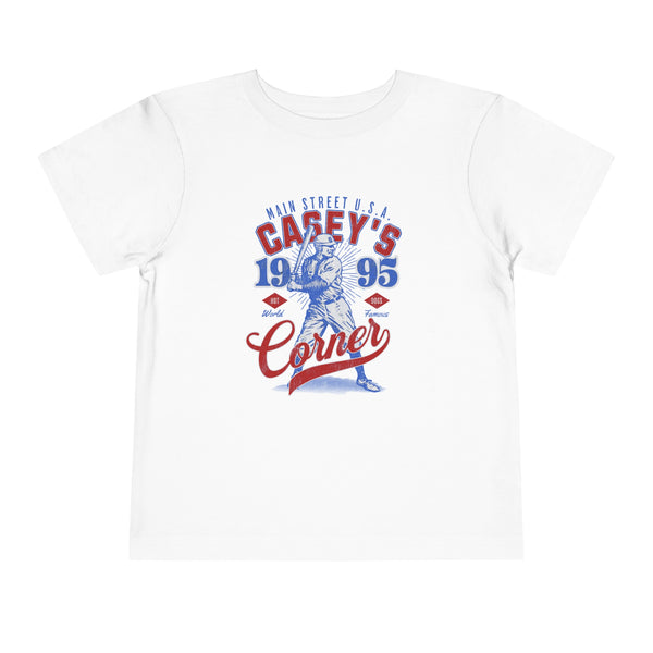 Casey’s Corner Distressed Bella Canvas Toddler Short Sleeve Tee