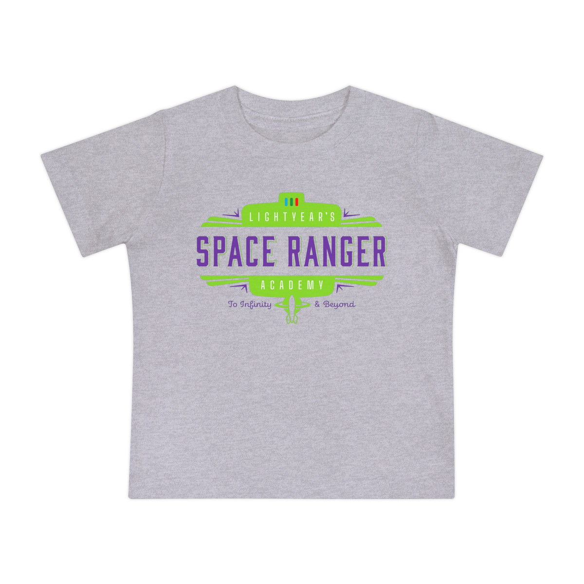 Lightyear's Space Ranger Academy Bella Canvas Baby Short Sleeve T-Shirt