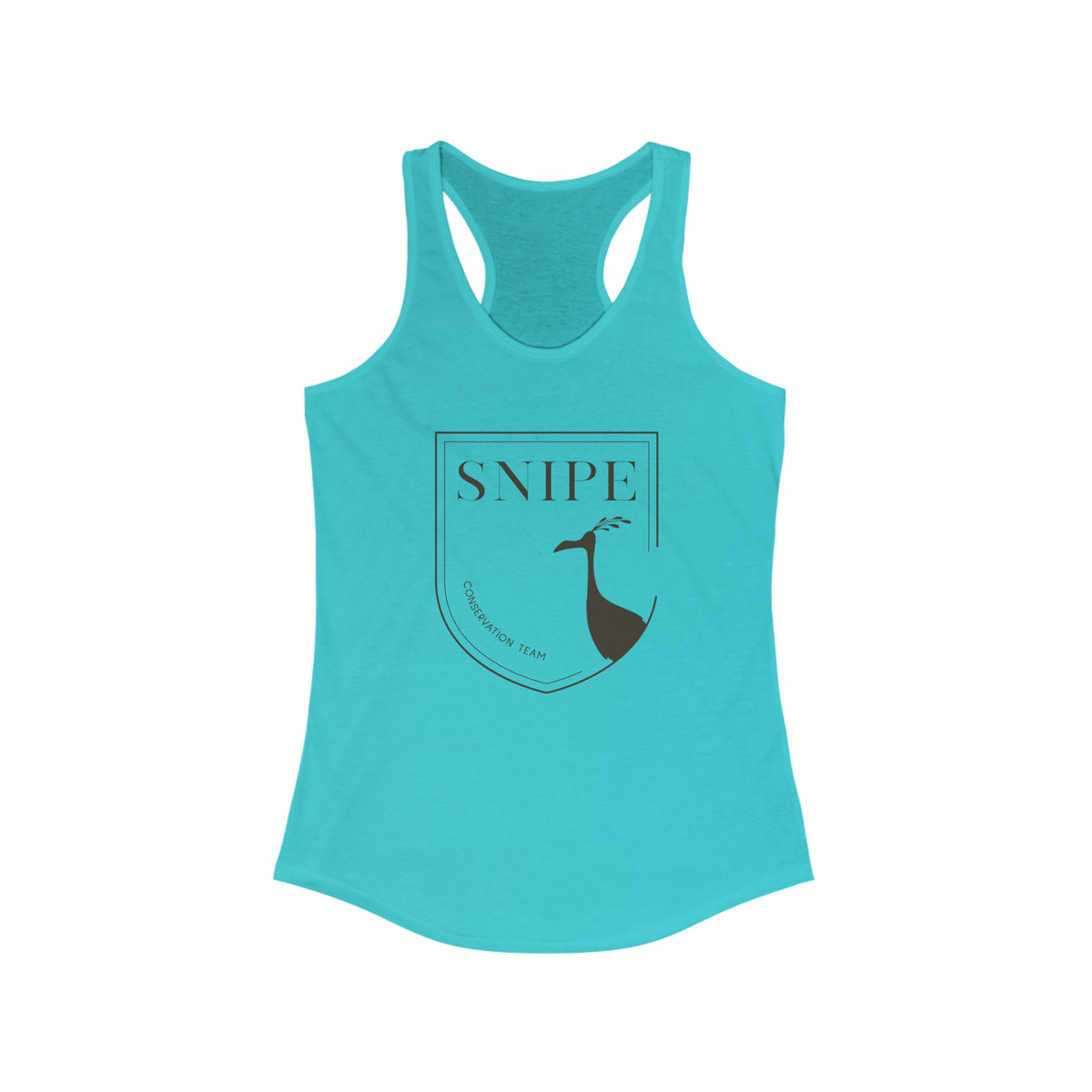 Snipe Conservation Team Women's Ideal Racerback Tank