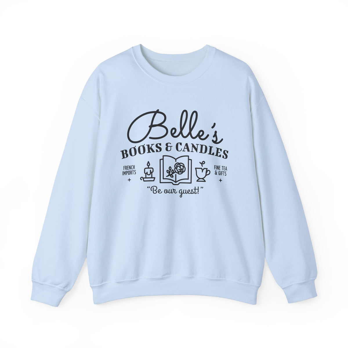 Belle's Books & Candles Gildan Unisex Heavy Blend™ Crewneck Sweatshirt