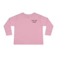 Best Day Ever Rabbit Skins Toddler Long Sleeve Tee