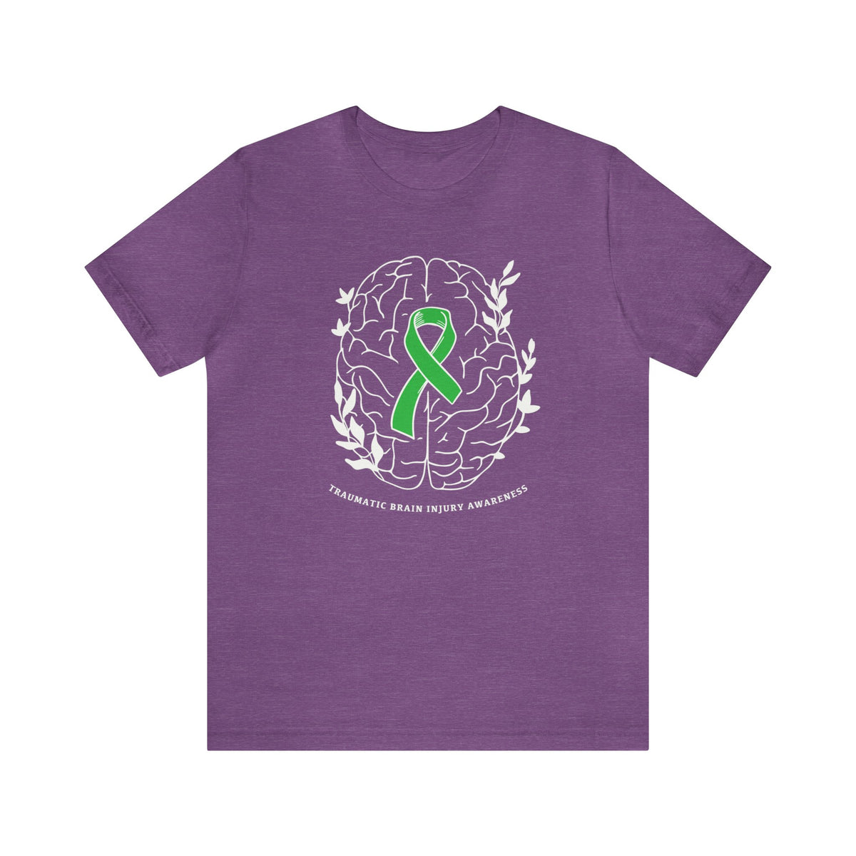 Traumatic Brain Injury Awareness Bella Canvas Unisex Jersey Short Sleeve Tee