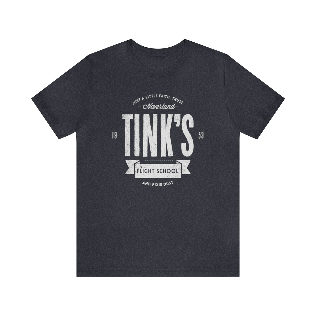 Not synced Tink’s Flight School Bella Canvas Unisex Jersey Short Sleeve Tee