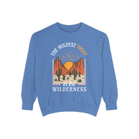 Wildest Bride In The Wilderness Comfort Colors Unisex Garment-Dyed Sweatshirt