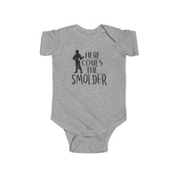 Here Comes The Smolder Rabbit Skins Infant Fine Jersey Bodysuit