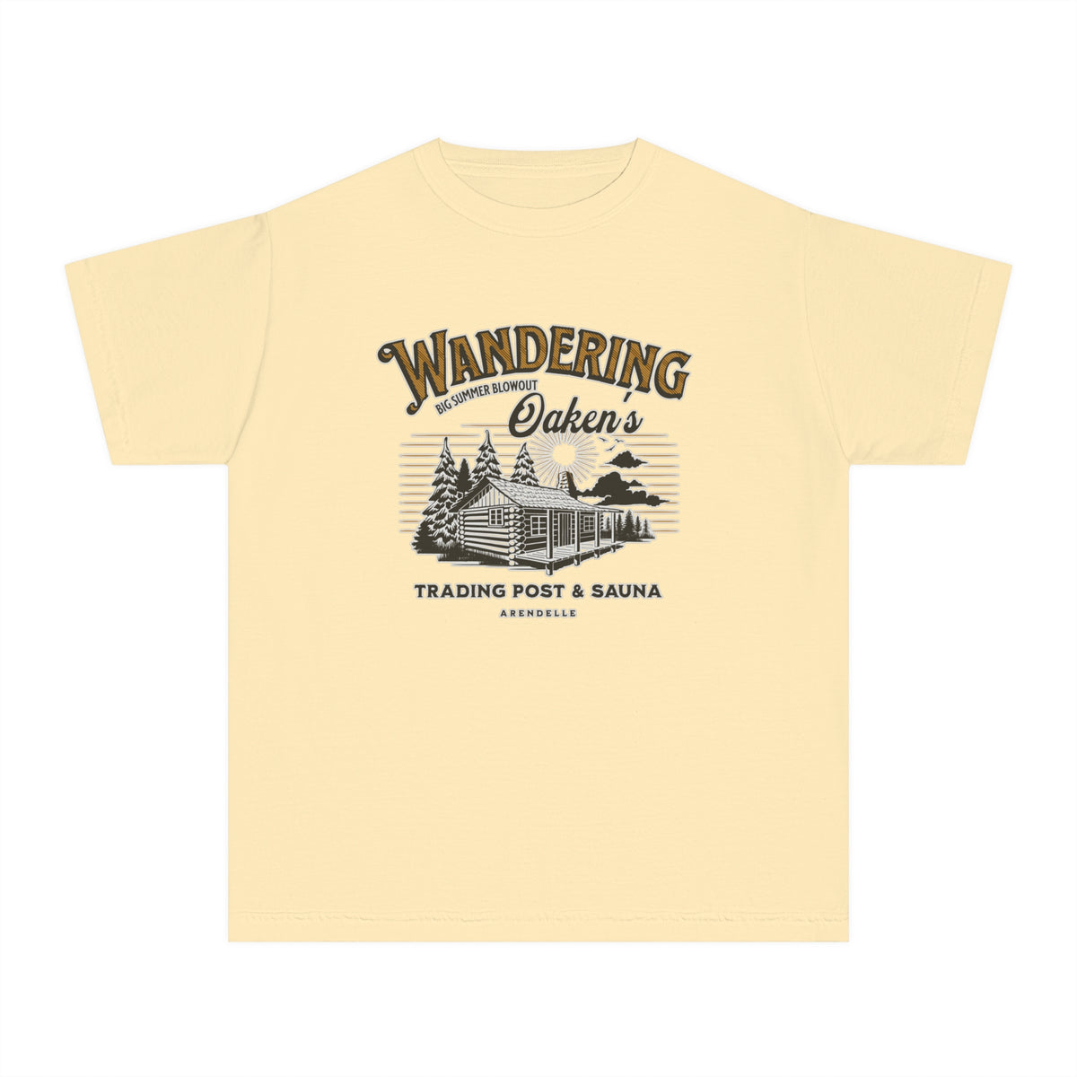 Wandering Oaken’s Trading Post Comfort Colors Youth Midweight Tee