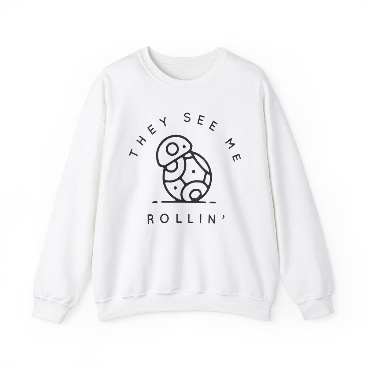 They See Me Rollin' Gildan Unisex Heavy Blend™ Crewneck Sweatshirt