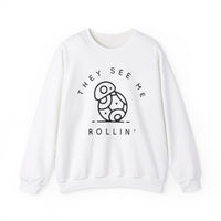 They See Me Rollin' Gildan Unisex Heavy Blend™ Crewneck Sweatshirt