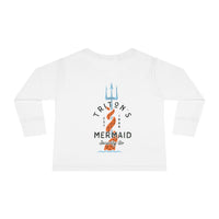 Triton's Mermaid Security Rabbit Skins Toddler Long Sleeve Tee