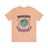 Madame Leota’s Laudanum Teal Bella Canvas Unisex Jersey Short Sleeve Tee
