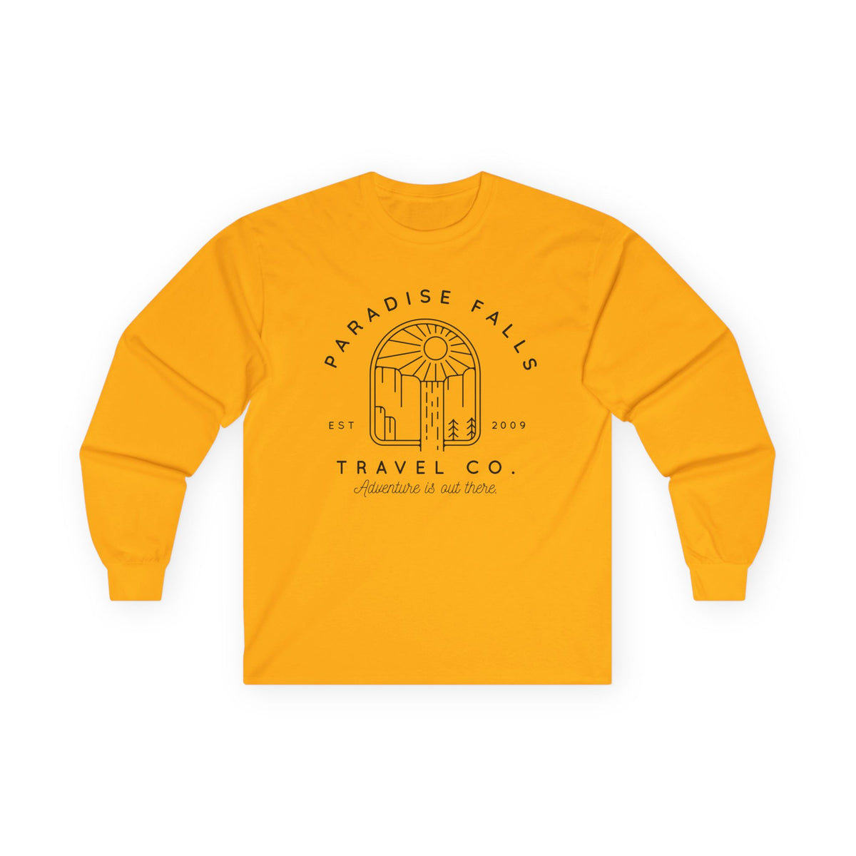 Paradise Falls Gildan Unisex Ultra Cotton Long Sleeve Tee