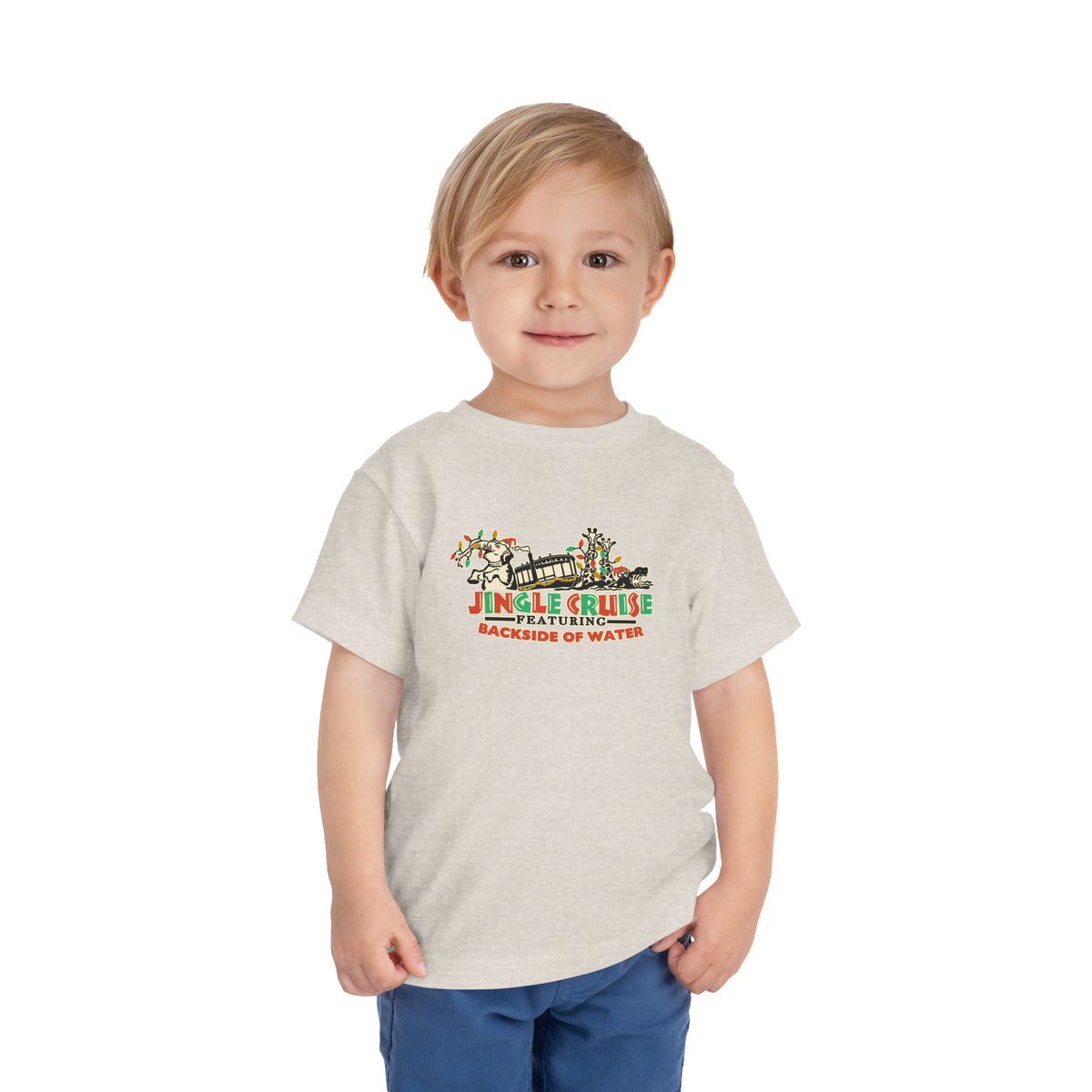Jingle Cruise Bella Canvas Toddler Short Sleeve Tee