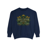 The Snuggly Duckling Brewing Comfort Colors Unisex Garment-Dyed Sweatshirt