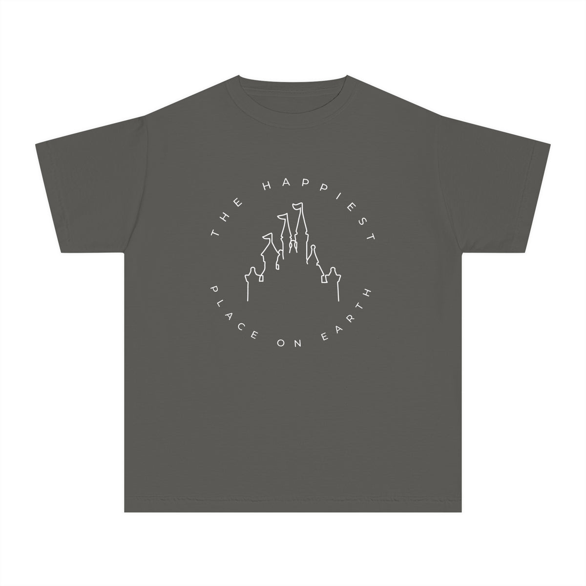 Happiest Place On Earth Comfort Colors Youth Midweight Tee