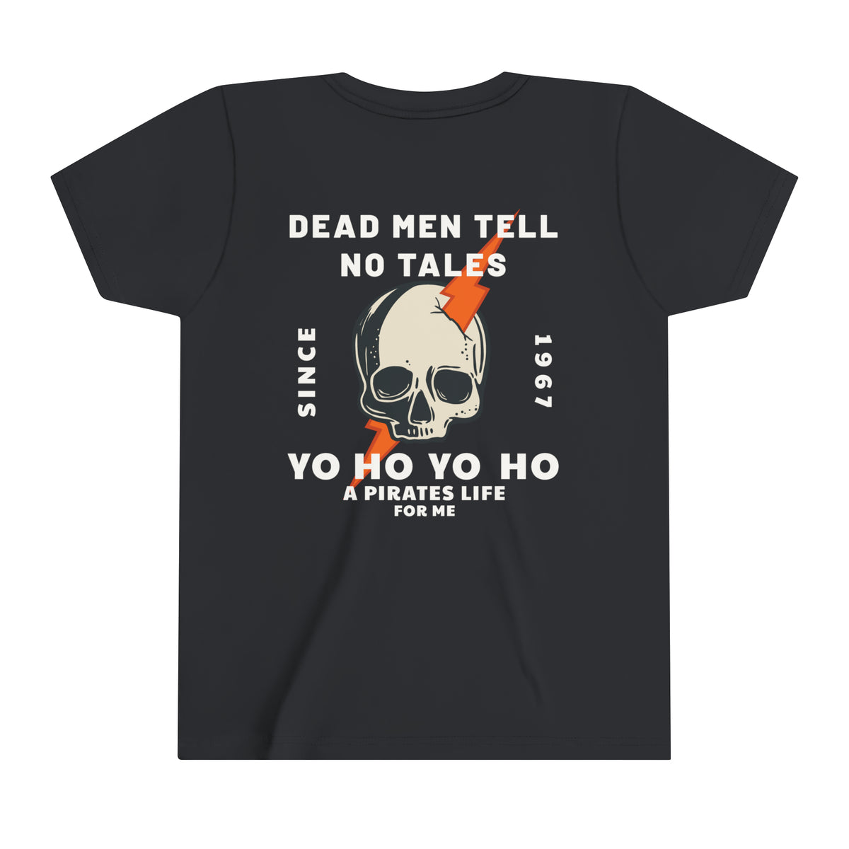 Dead Men Tell No Tales Bella Canvas Youth Short Sleeve Tee