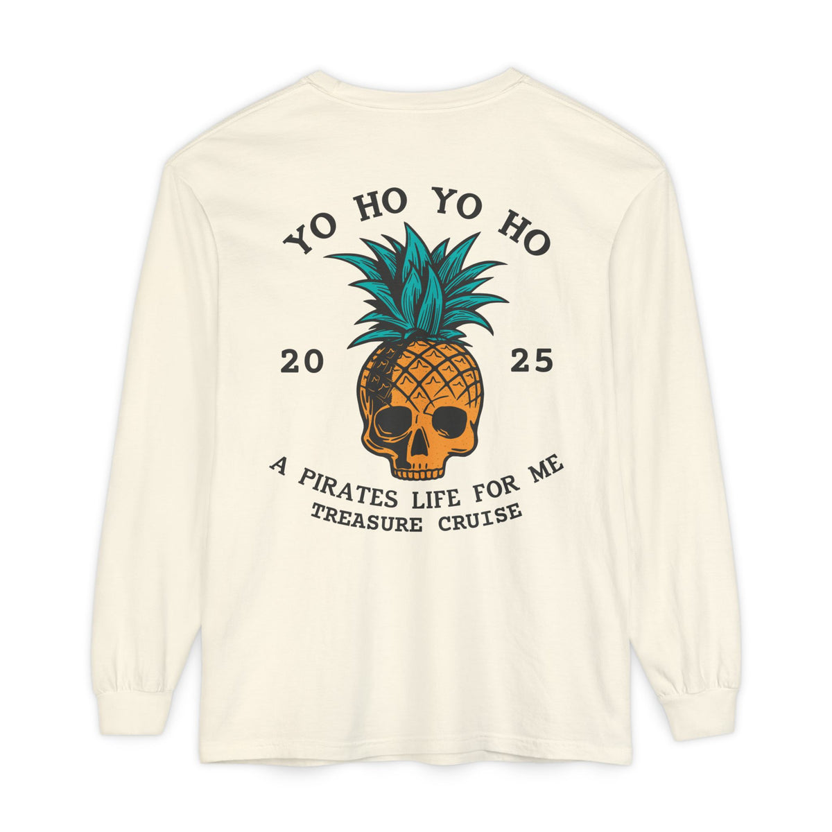 Yo Ho Treasure Cruise Comfort Colors Unisex Garment-dyed Long Sleeve T-Shirt