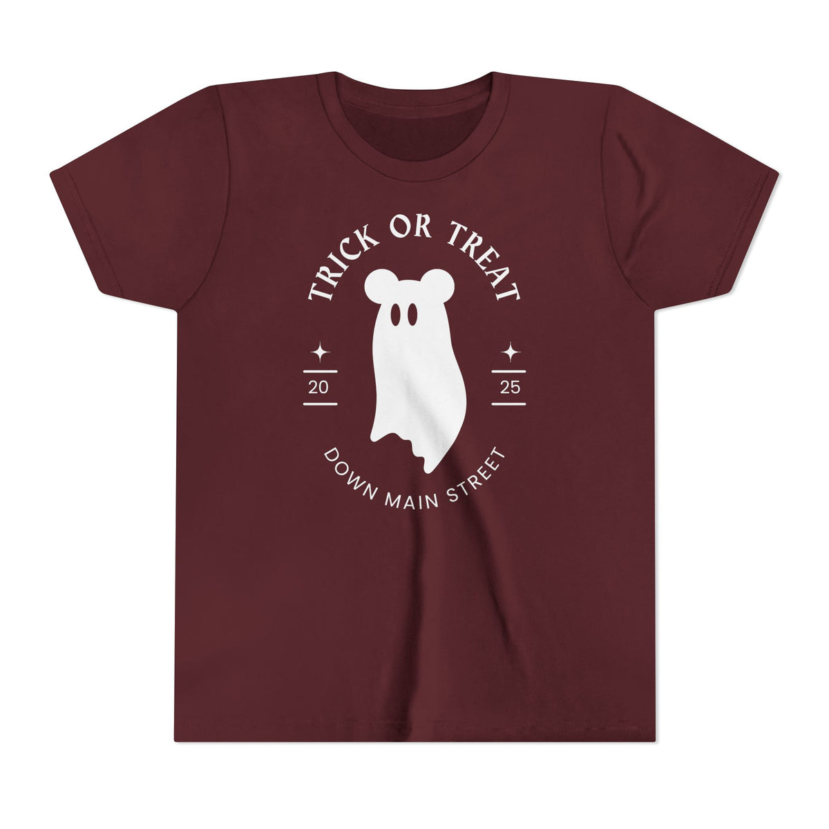 Trick or Treat Down Main Street Youth Short Sleeve Tee