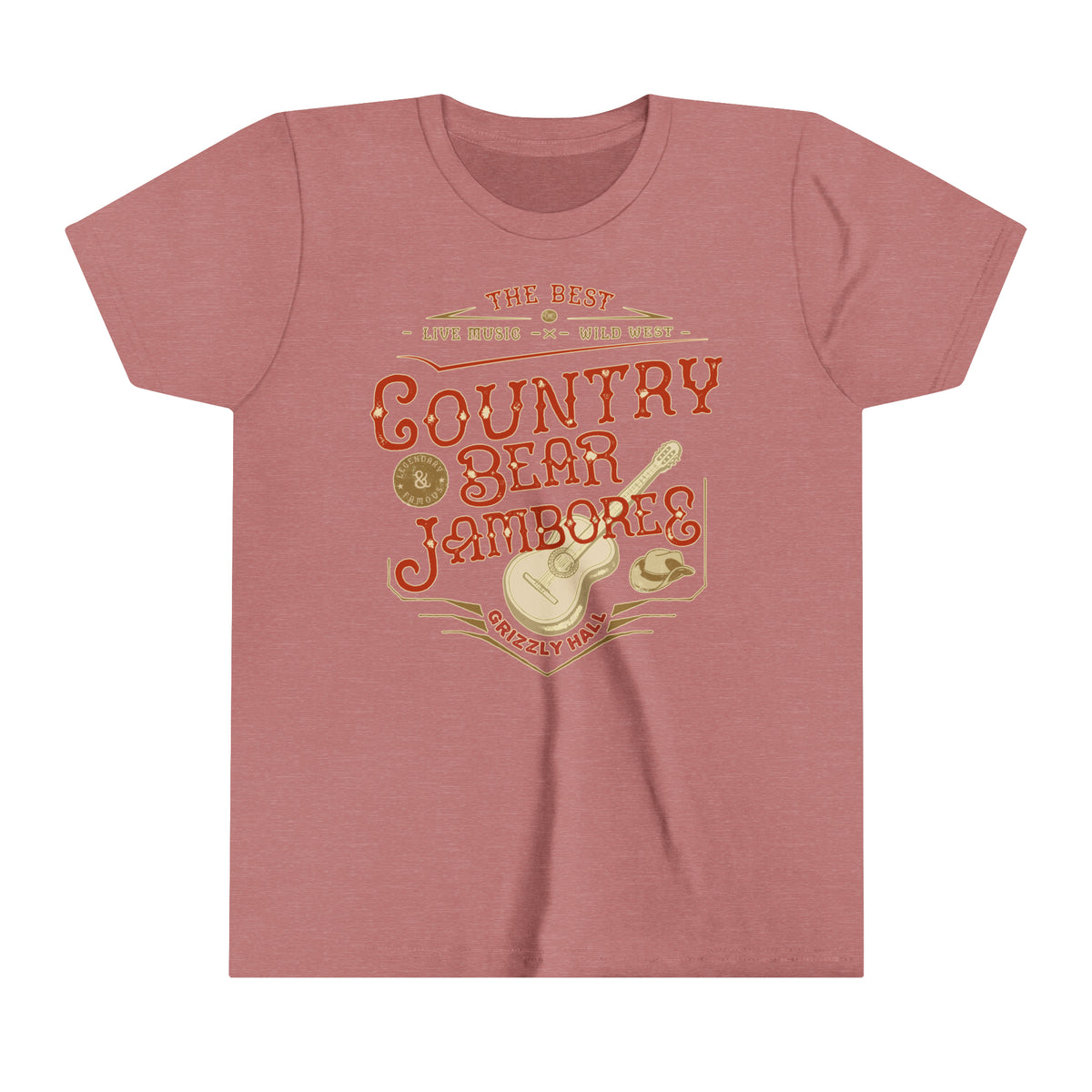 Country Bear Jamboree Bella Canvas Youth Short Sleeve Tee