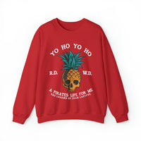 Yo Ho Pirates Life For Me Gildan Unisex Heavy Blend™ Crewneck Sweatshirt